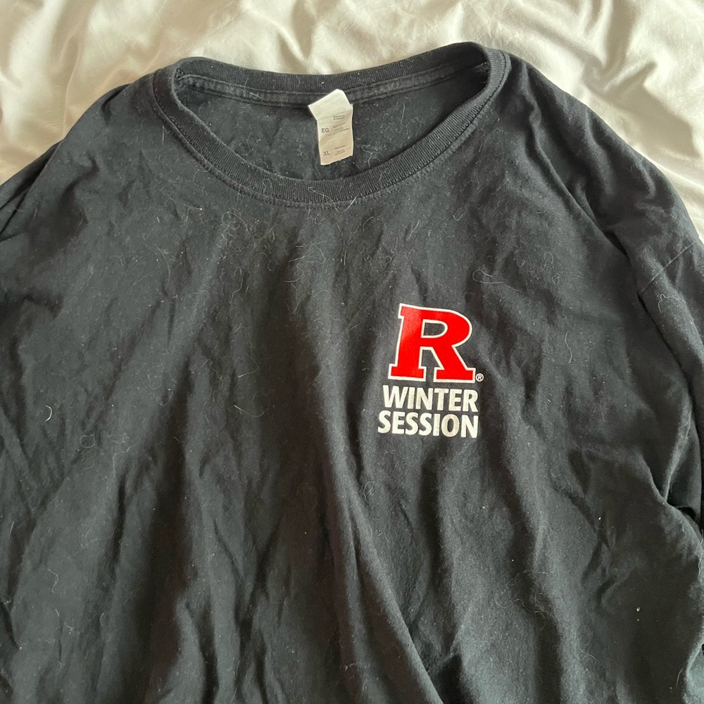 Rutgers Black Long Sleeve
